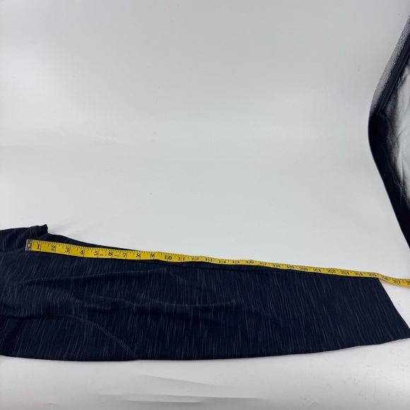 Sleek Black /Blue Boxer Brief long John / pajama pants with Contoured Pouch - Picture 8 of 9